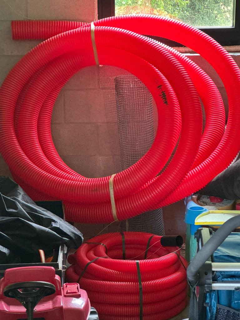 Wachtbuis 110mm 25meter, Doe-het-zelf en Bouw, Ophalen, Zo goed als nieuw