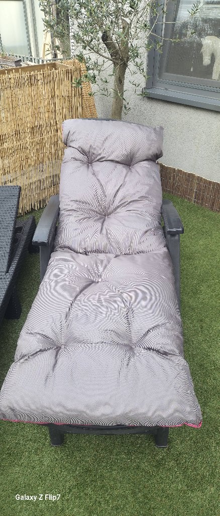 Om binnen te komen: zacht matras voor ligstoel, Tuin en Terras, Ligbedden, Nieuw, Ophalen of Verzenden