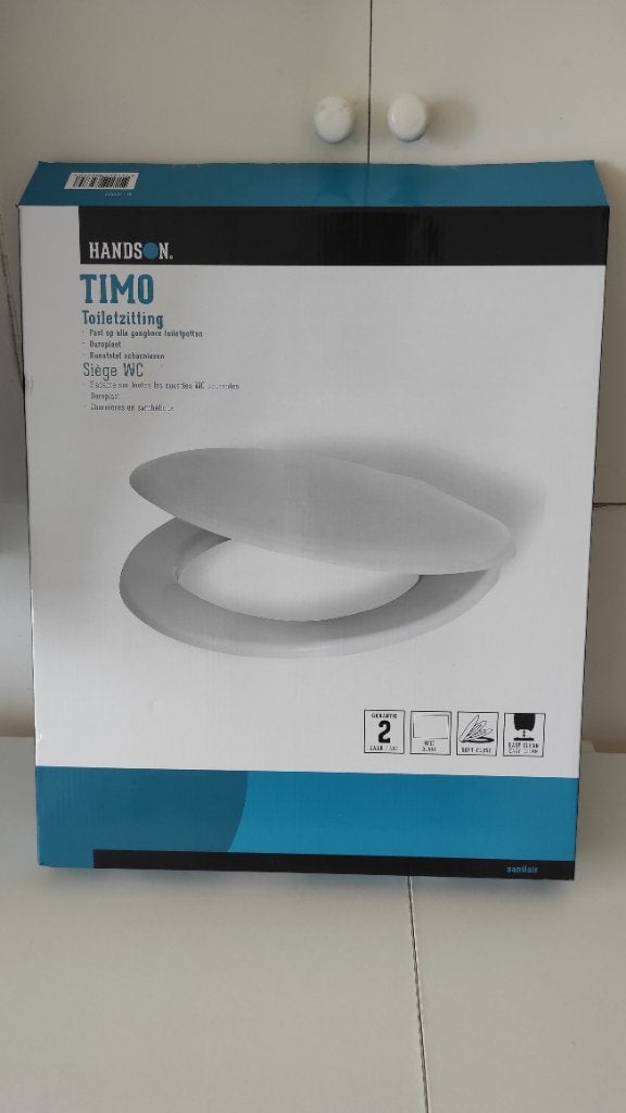 Wc-bril handson timo (nieuw), Ophalen, Nieuw, Toilet
