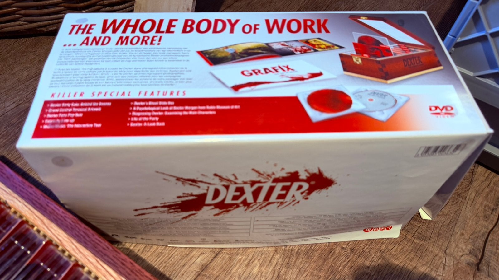 Dvd box Dexter, Enlèvement, Comme neuf