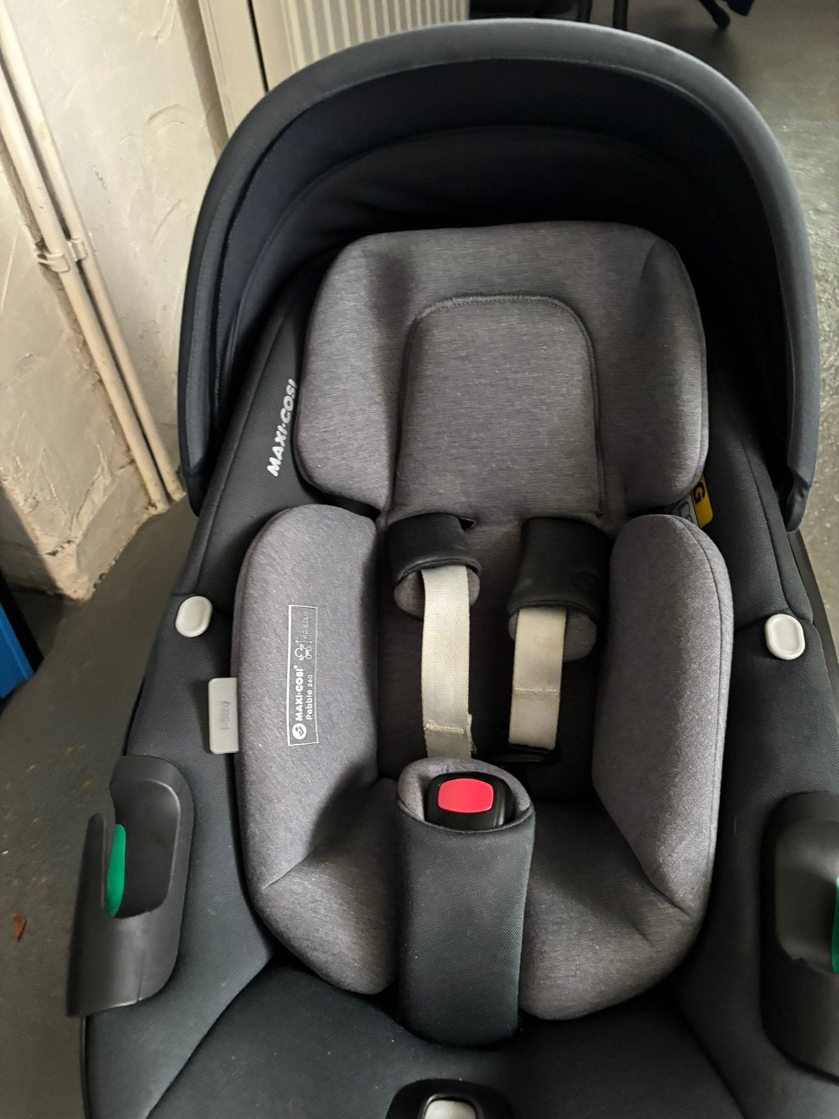 Maxi Cosi Pebble 360 + 2x familyfix 360, Kinderen en Baby's, Ophalen, Autogordel of Isofix, Gebruikt, Zijbescherming