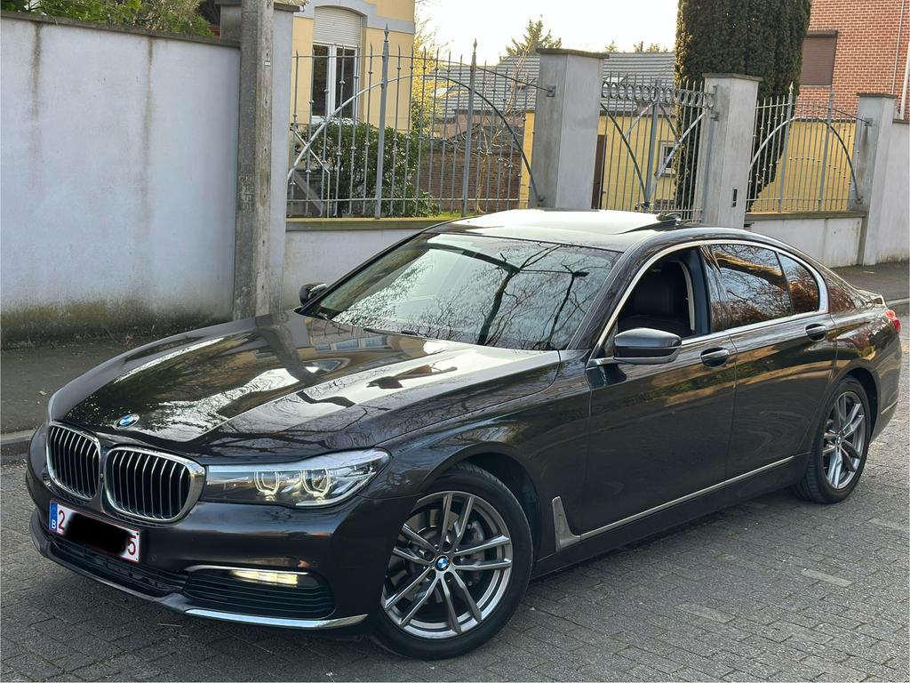 BMW 7-SERIE 725 2.0 DIESEL EURO 6C, Auto's, BMW, Automaat, Euro 6, Bruin, 7 Reeks