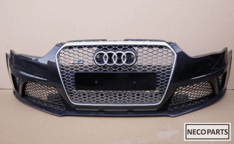 AUDI RS4 B8 VOORBUMPER ORIGINEEL 4xPDC, Auto-onderdelen, Carrosserie, Bumper, Audi, Voor, Gebruikt, Ophalen of Verzenden