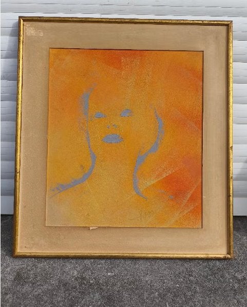 Huile sur panneau signe jean rigazzi, Antiquités & Art, Enlèvement ou Envoi, Panneau
