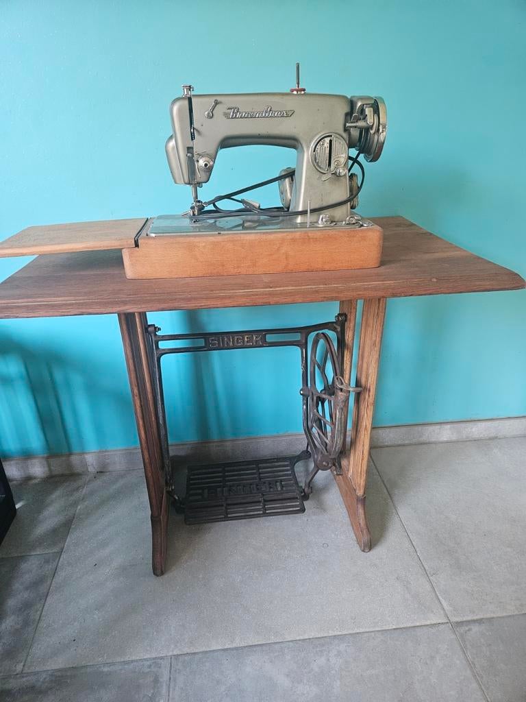 Machine à coudre vintage, Enlèvement