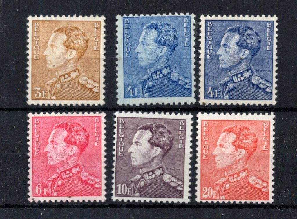 Belgë  Poortman  1950/1  MNH XX 833 - 847/48B, Verzenden, Postfris, Postfris