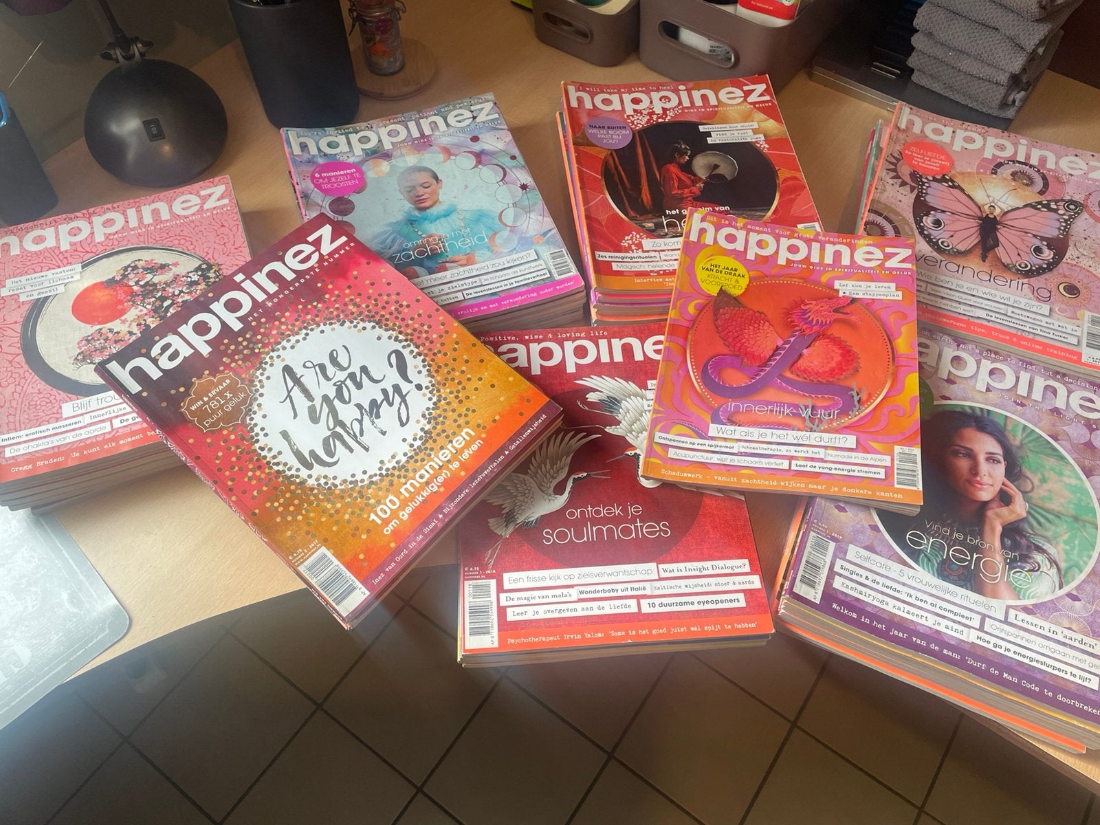 Happinez magazines, Livres, Enlèvement, Comme neuf