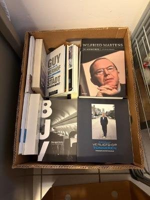 Ganse doos boeken over politiek, Boeken, Ophalen, Zo goed als nieuw, Politiek en Staatkunde