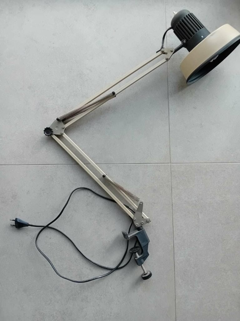 Vintage bureaulamp, Ophalen, Bureaulamp, Gebruikt, Vintage
