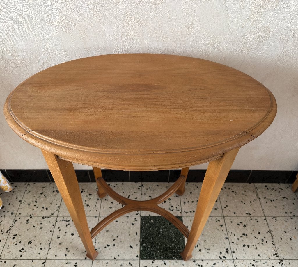Table ovale, Maison & Meubles, Tables | Tables à manger, Enlèvement, Utilisé, Ovale, Chêne