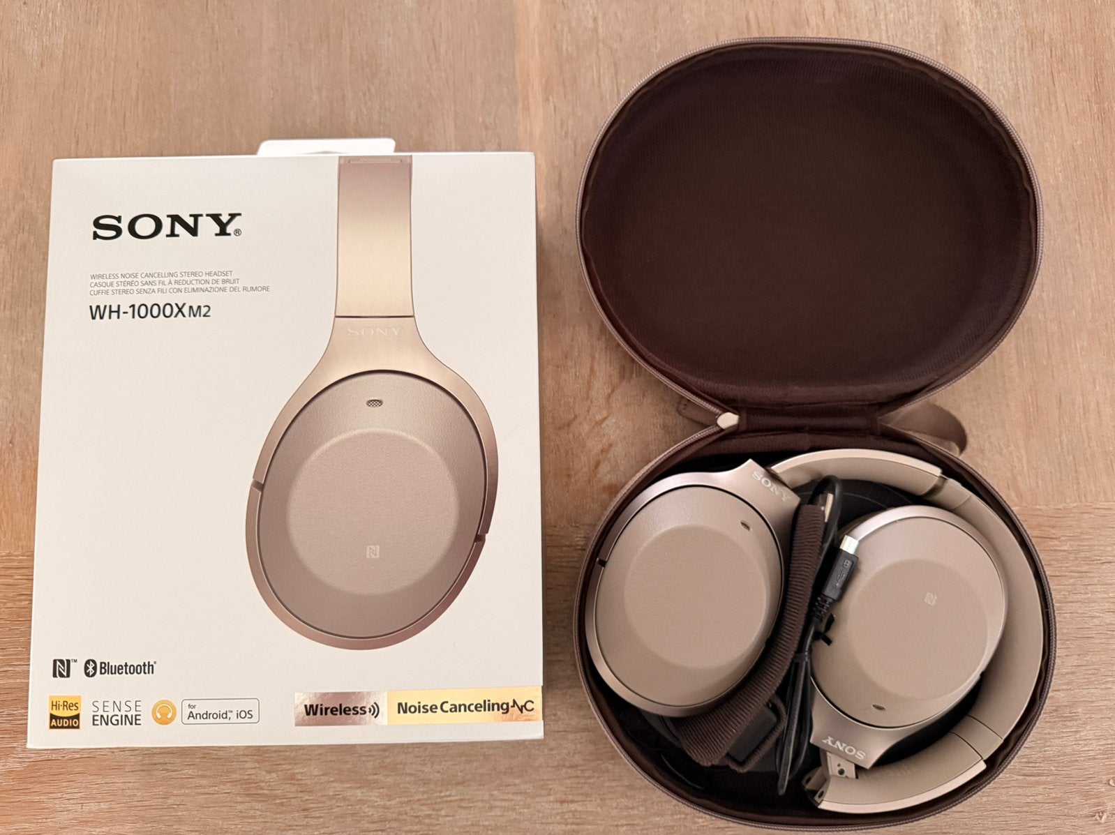 Sony 1000XM2, Audio, Tv en Foto, Hoofdtelefoons, Ophalen of Verzenden, Op oor (supra aural), Sony, Draadloos