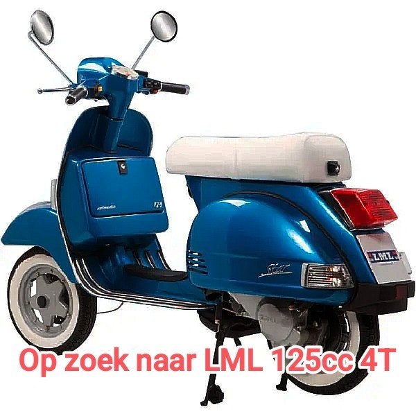 GEZOCHT!  LML125cc 4T, Enlèvement