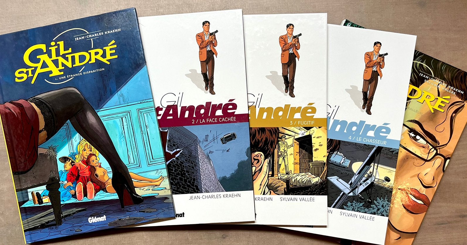 Gil St.André - JC Kraehn - Nr 1,2,3,4,5 - version FR, Meerdere stripboeken, Ophalen of Verzenden, Zo goed als nieuw