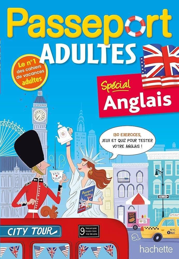 Passeport Adultes - Spécial anglais, Livres, Loisirs & Temps libre, Neuf, Convient aux enfants, Hachette, Autres sujets/thèmes
