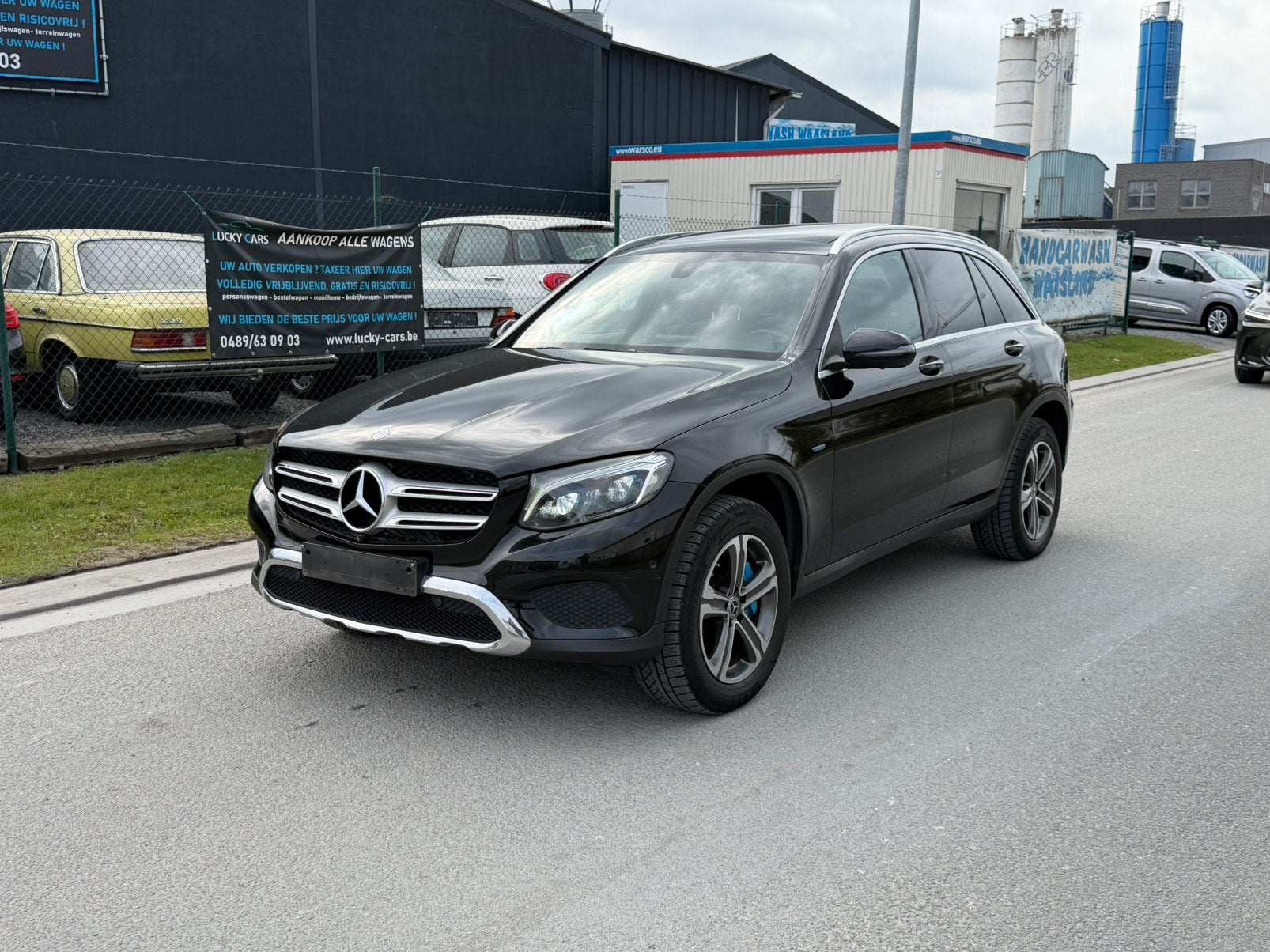 MERCEDES GLC 350 E 4MATIC benzine&hybride plug in, Autos, Cuir, Entreprise, 5 portes, 5 places