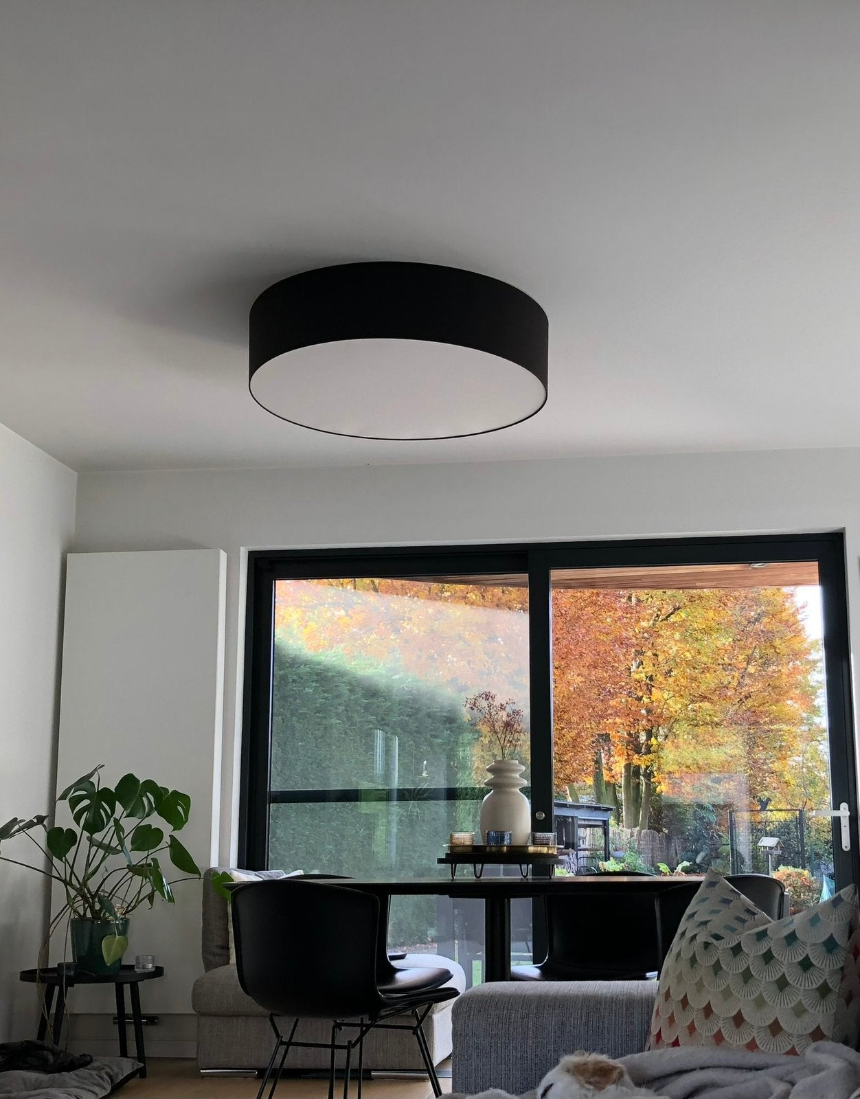 XXL plafond armatuur, Huis en Inrichting, Lampen | Plafondlampen, Ophalen, Gebruikt, 100 cm, Inclusief lichtbron