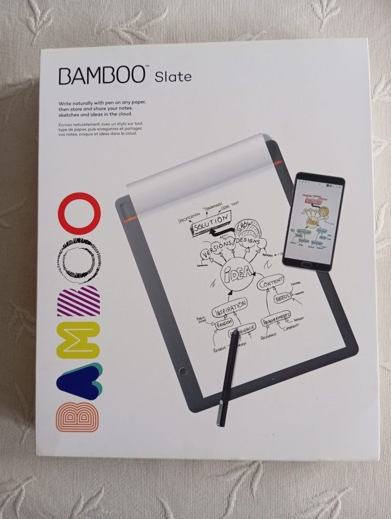 Wacom Bamboo Slate Large - Smartpad A4, Computers en Software, Tekentablets, Zo goed als nieuw, Draadloos, Ophalen
