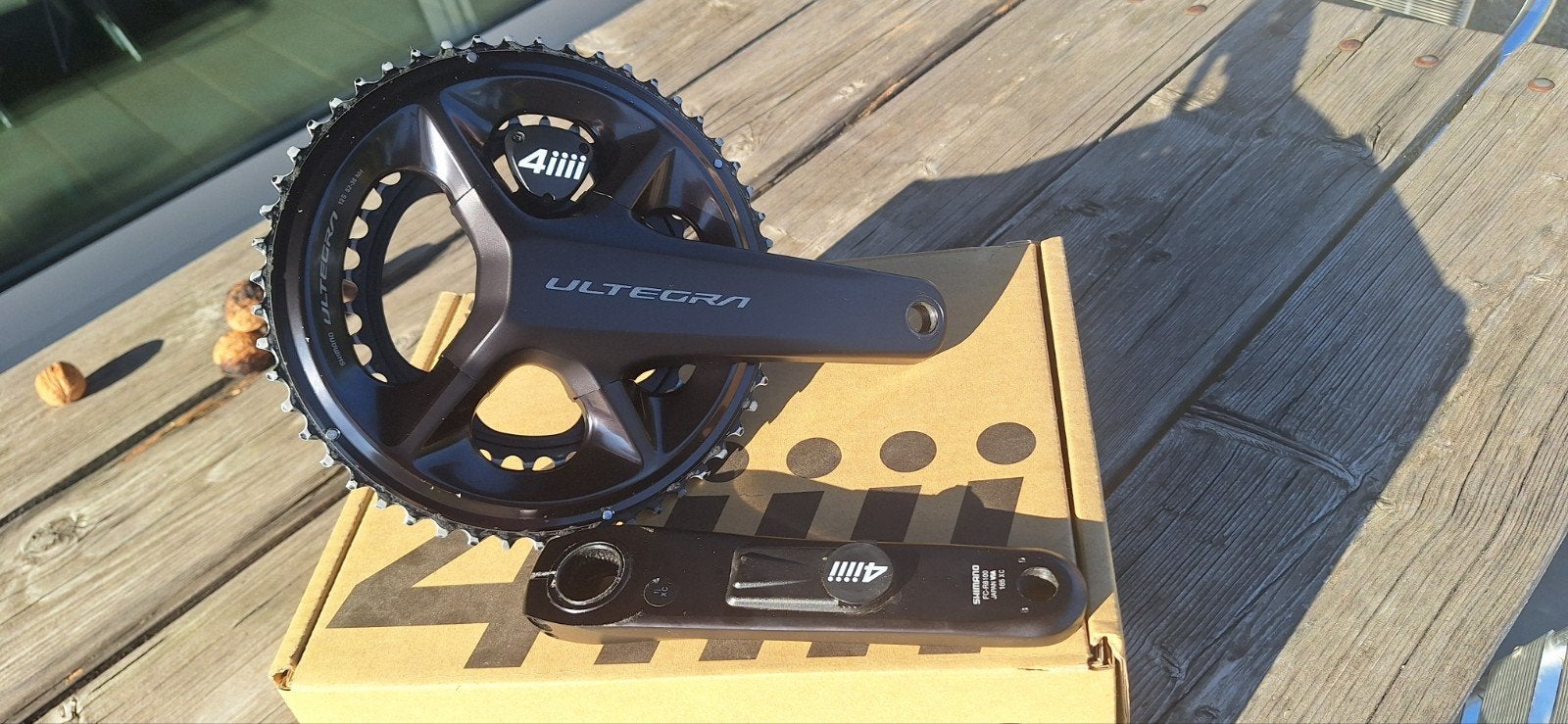 Compteur de puissance double face 4iiii Ultegra 165 mm, Vélos & Vélomoteurs, Enlèvement ou Envoi, Comme neuf, Pédalier ou Pédales