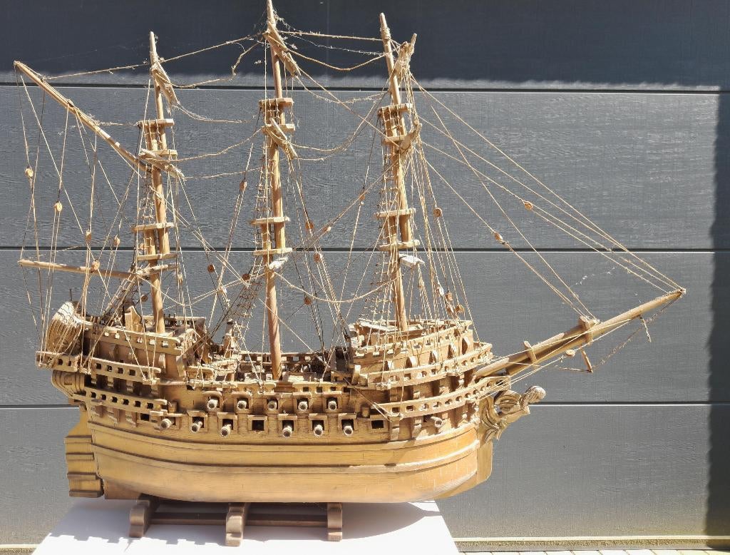 schip 90 x 120cm., Ophalen, Zo goed als nieuw