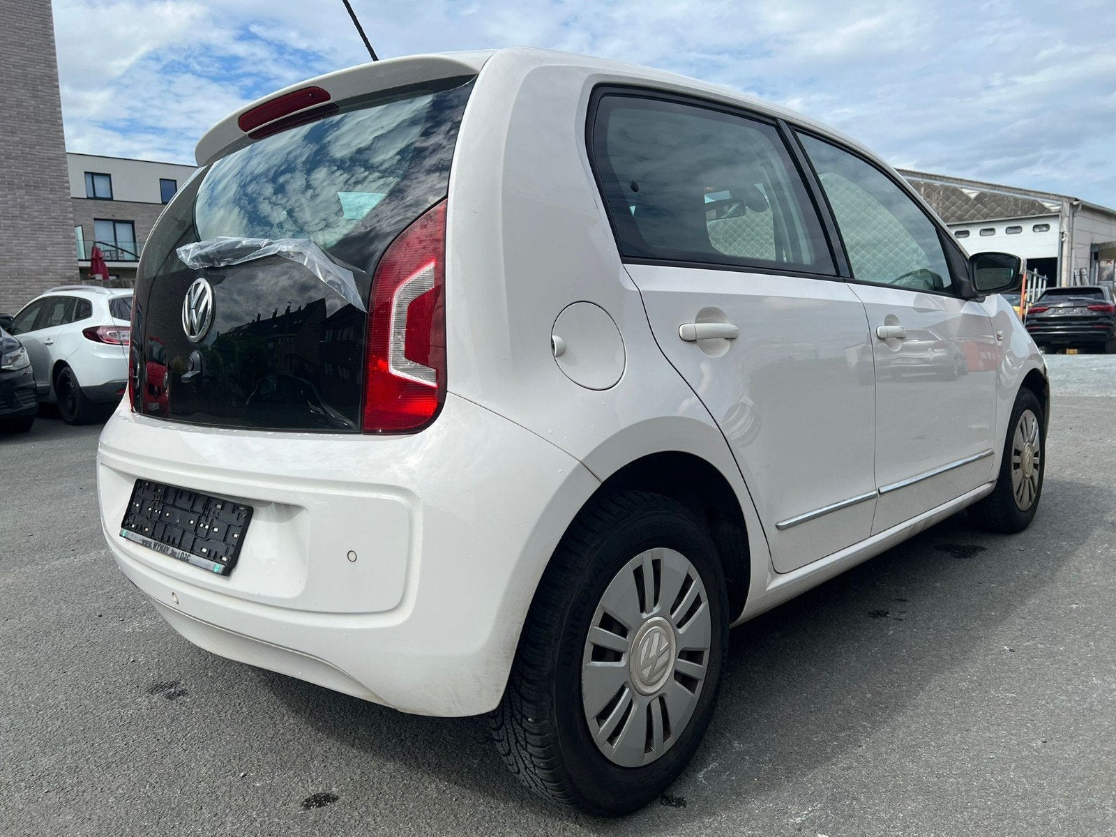 VOLKSWAGEN UP 1.0I, Voorwielaandrijving, Euro 5, Stof, Wit
