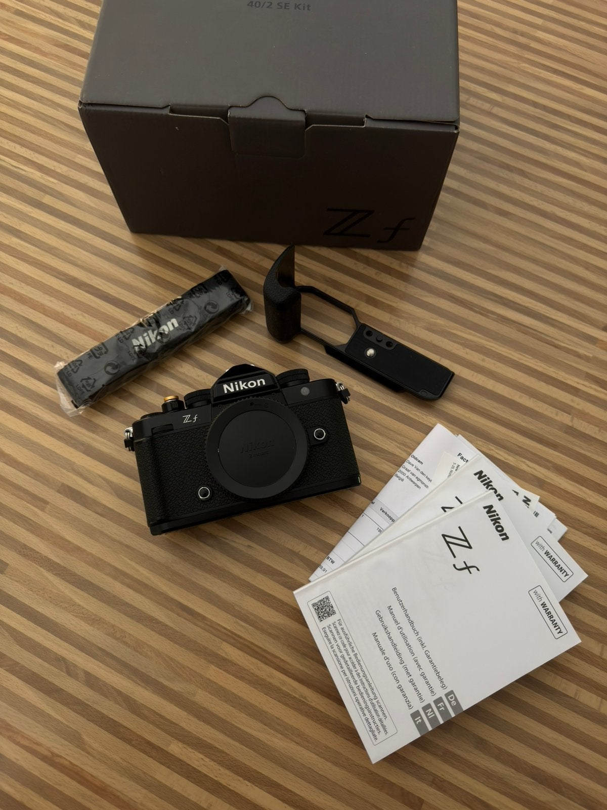 Nikon ZF + SmallRig Grip, Beeldstabilisatie, Ophalen of Verzenden, Zo goed als nieuw, Nikon