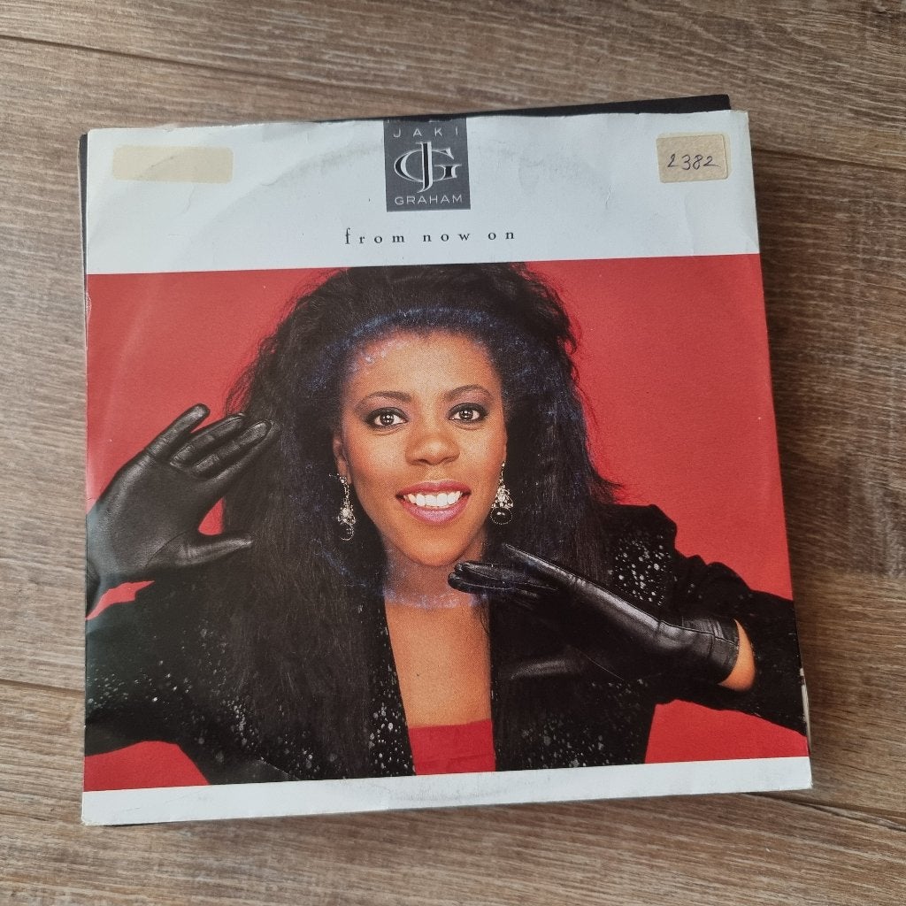 7" Jaki Graham - From now on, CD & DVD, Enlèvement ou Envoi, Utilisé, 7 inch, R&B et Soul
