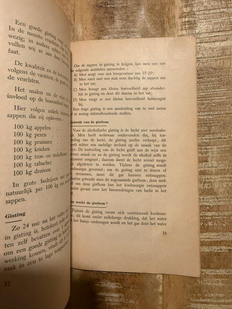 Bereiden van Cider en Fruitwijnen gebruik - J. Hiemeleers, Boeken, Kookboeken, Gelezen, Overige typen, Ophalen of Verzenden, J. Hiemeleers