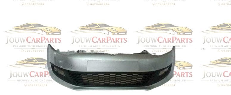 VOLKSWAGEN POLO 6R Voorbumper + Middengrille LA7W (2009-2014, Neuf, Voorbumper, Volkswagen, Avant