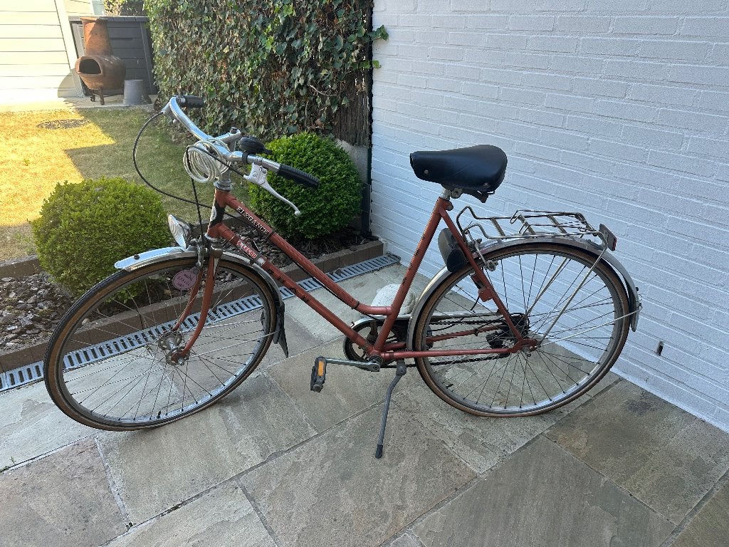 Vintage fiets, Fietsen en Brommers, Ophalen, Jaren '60 of nieuwer, Velgrem, Puch