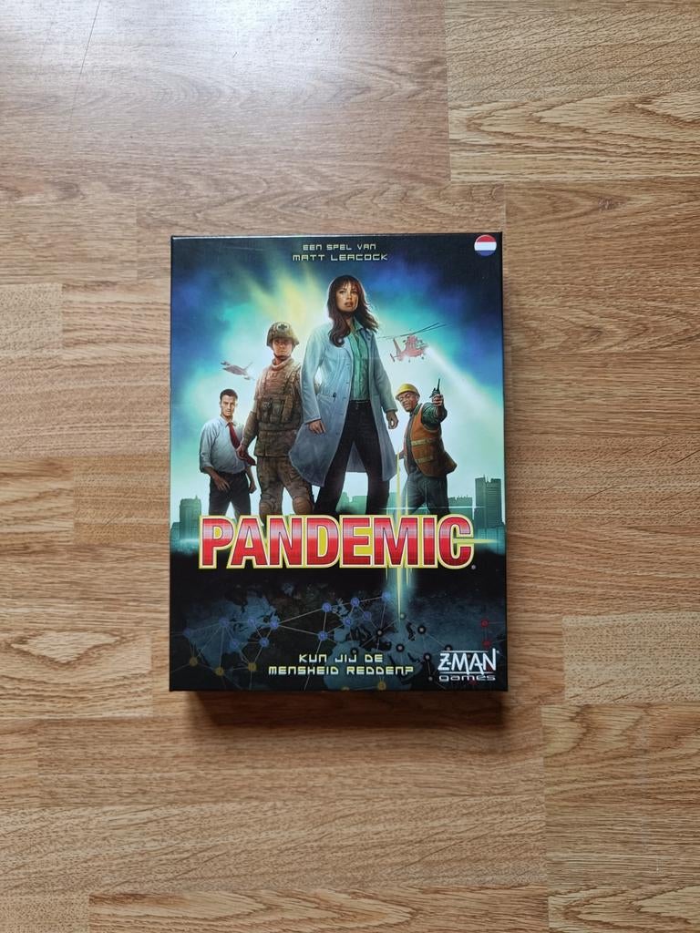 Pandemic, Hobby en Vrije tijd, Gezelschapsspellen | Bordspellen, Een of twee spelers, Ophalen of Verzenden, Zo goed als nieuw