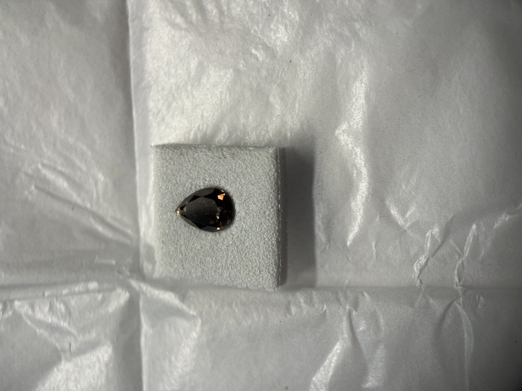 Natural Pear-Brilliant 0,73ct (17), Ophalen of Verzenden, Nieuw