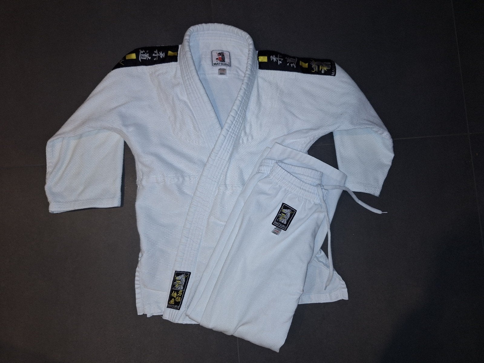 Judopak maat 140, Sport en Fitness, Ophalen, Gebruikt, Judo, Vechtsportpak
