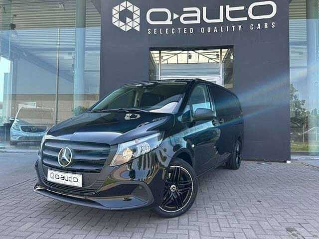 Mercedes-Benz Vito 116d Aut L2 Dubbel Cabine / MBUX+ / Cam, Auto's, Automaat, Zwart, https://public.car-pass.be/vhr/2cec7936-4eca-4df0-877f-60a0e11e4a45