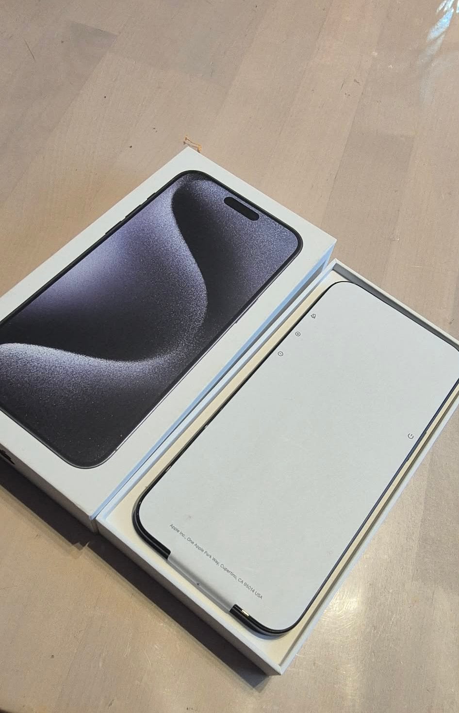 iPhone 15 Pro Max, Blue Titanium, 512GB, Télécoms, Téléphonie mobile | Apple iPhone, 512 GB, Enlèvement ou Envoi, IPhone 15 Pro Max