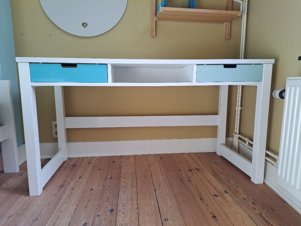 Meuble de bureau et tiroir (marque Bopita), Autres marques, Bureau d'écolier, Enlèvement, Utilisé