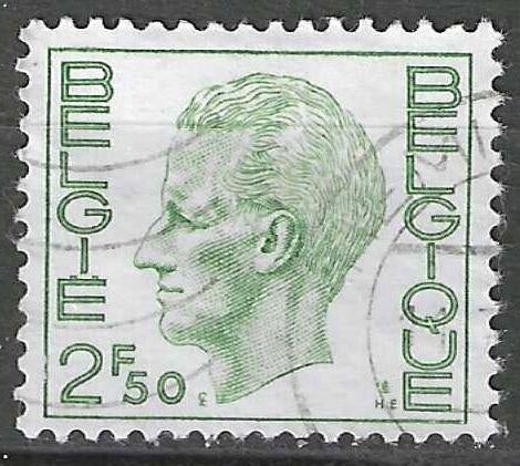 Belgie 1974 - Yvert 1717 /OBP 1716 - Koning Boudewijn (ST), Postzegels en Munten, Verzenden, Gestempeld, Gestempeld, Koninklijk huis