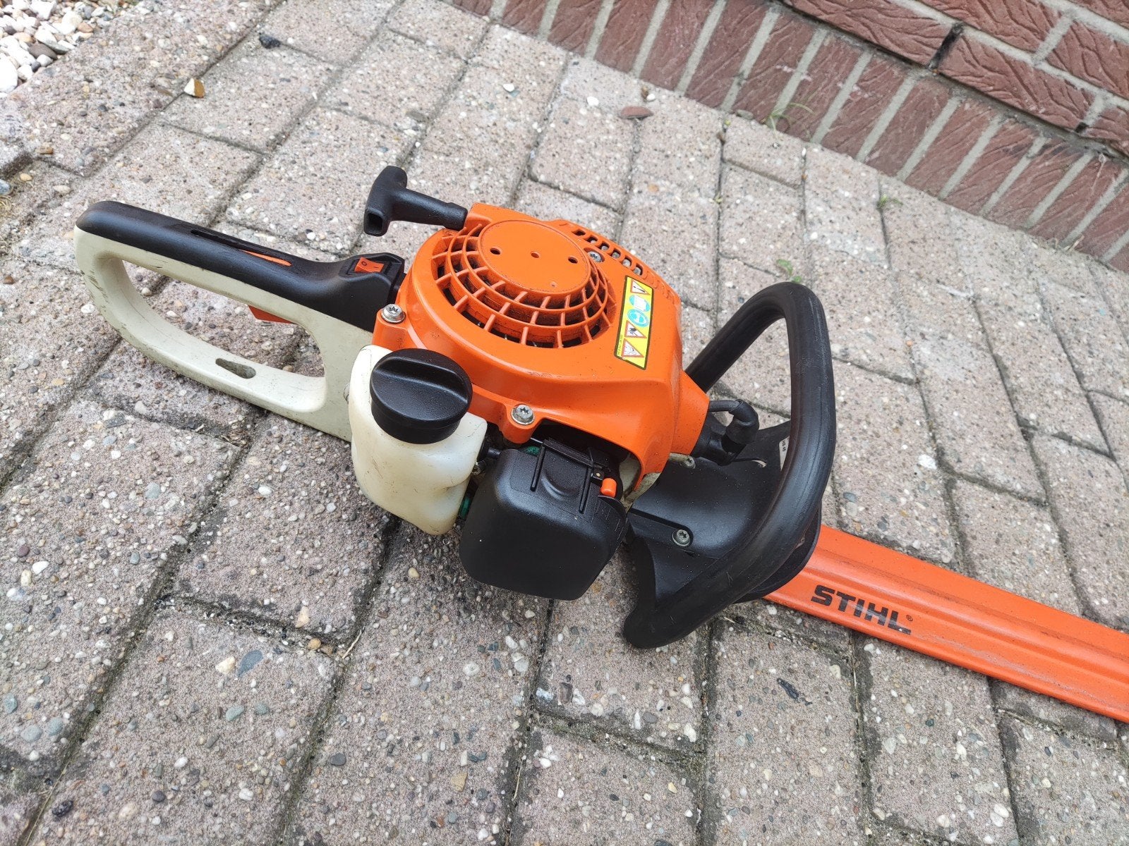 STIHL HS 45 Benzine Heggenschaar – Zeer goede staat, Ophalen, Benzine