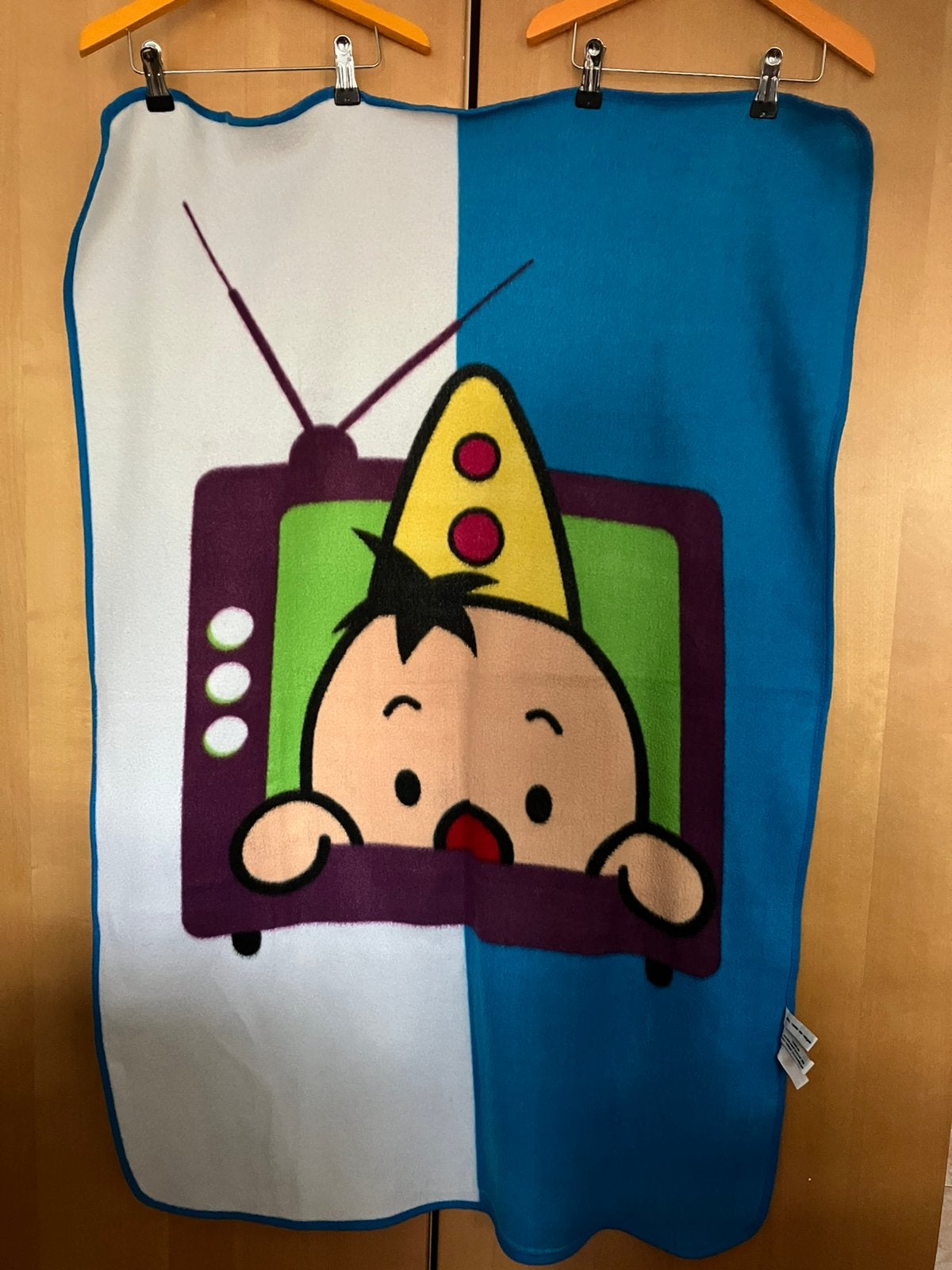 Bumba fleece dekentje 75x110cm. Studio 100, Ophalen, Zo goed als nieuw, Kleed of Kussen