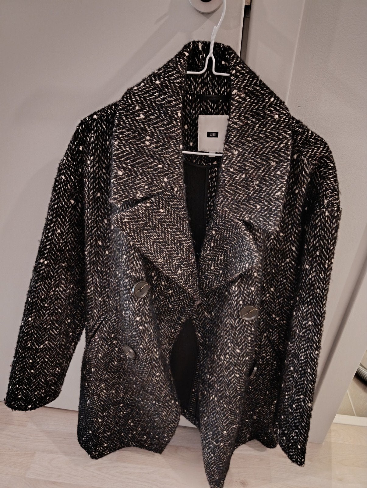 mantel M, Kleding | Dames, WE, Zwart, Zo goed als nieuw, Jasje