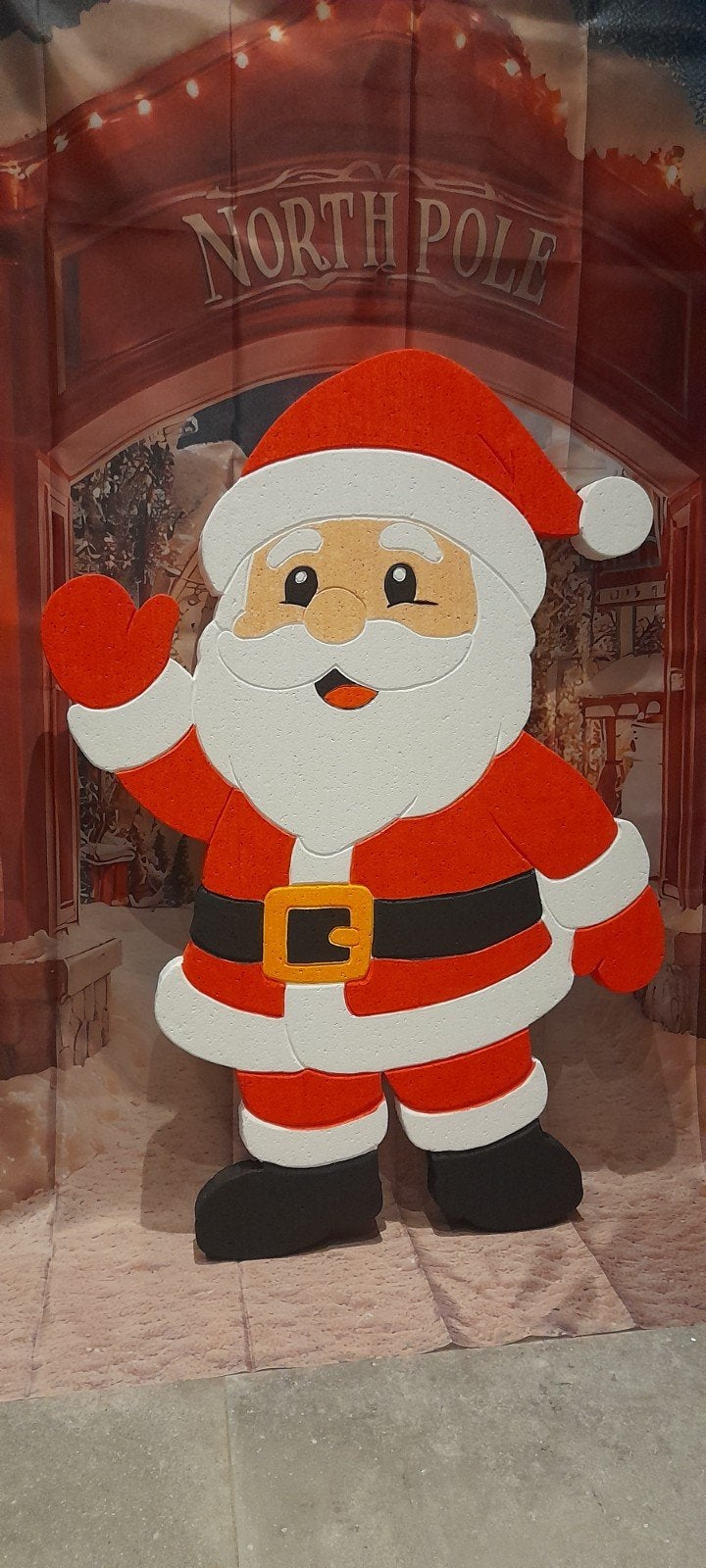 Piepschuim decoratie kerstman, Huis en Inrichting, Ophalen