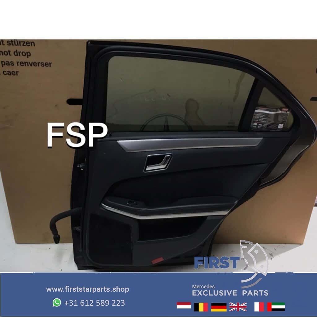 W212 portier Mercedes E Klasse 2009-2016 zwart wit grijs rec, Utilisé, Porte, -, -