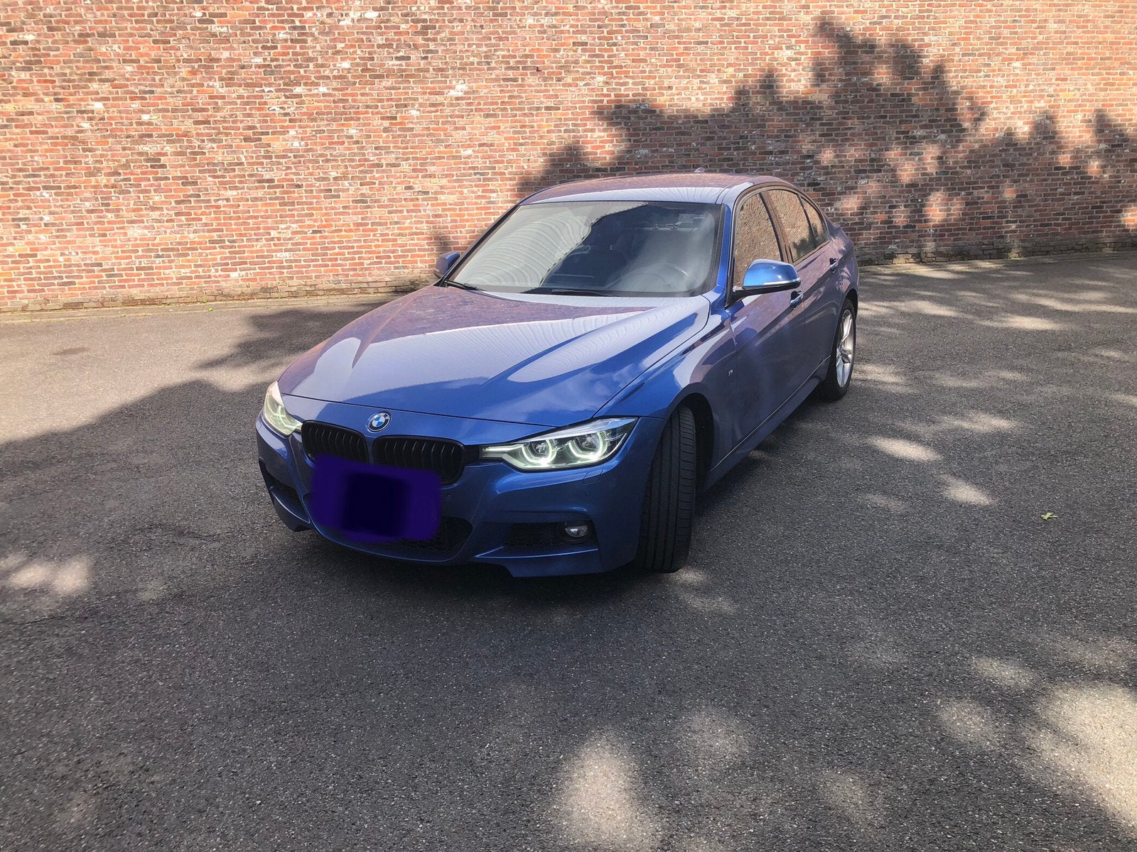 BMW 320D 2018 M -Pack Xdrive full, Automaat, Blauw, Leder, Particulier