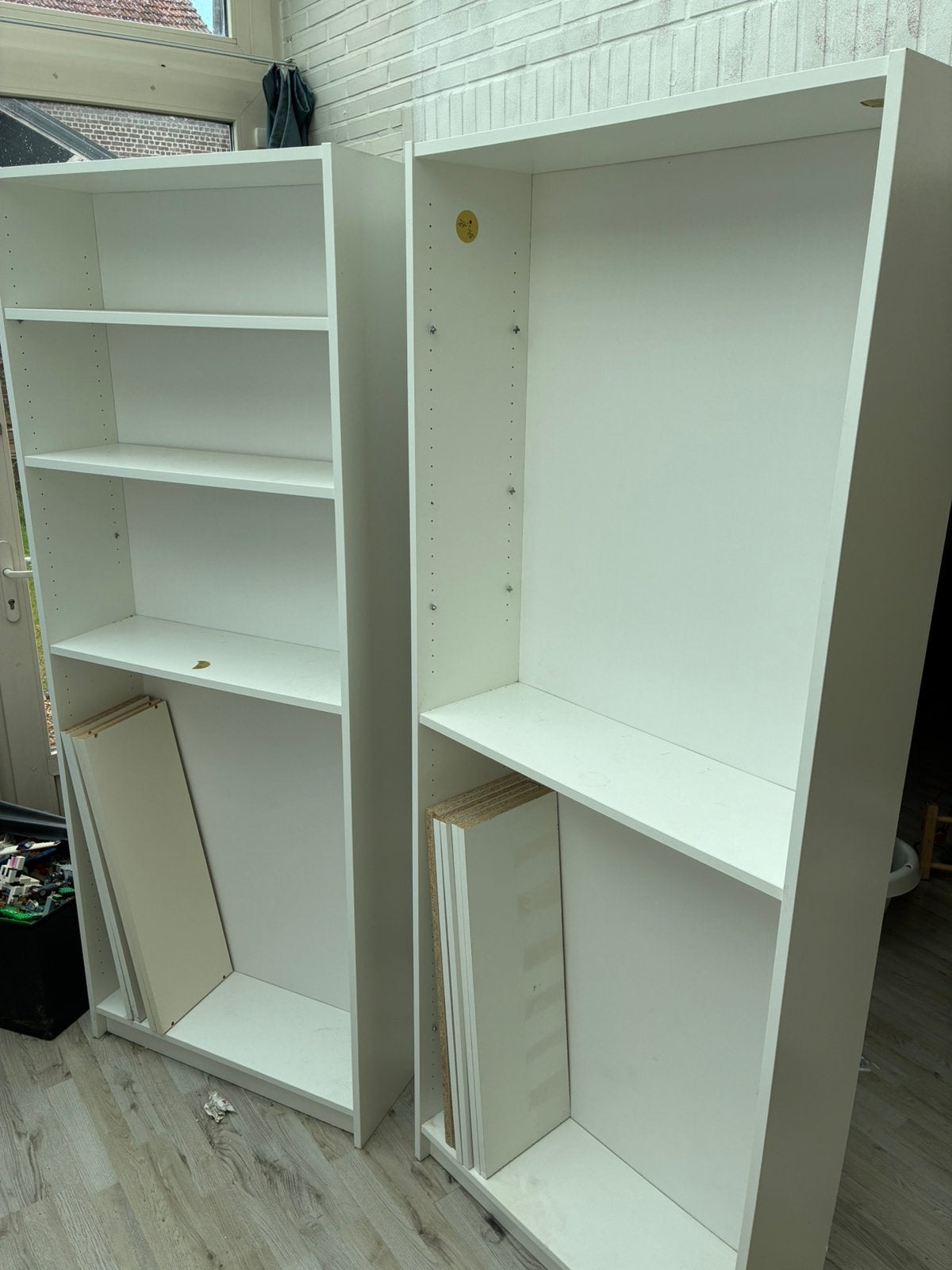 2 Ikea Billy kasten, Huis en Inrichting, Kasten | Boekenkasten, Gebruikt, Ophalen