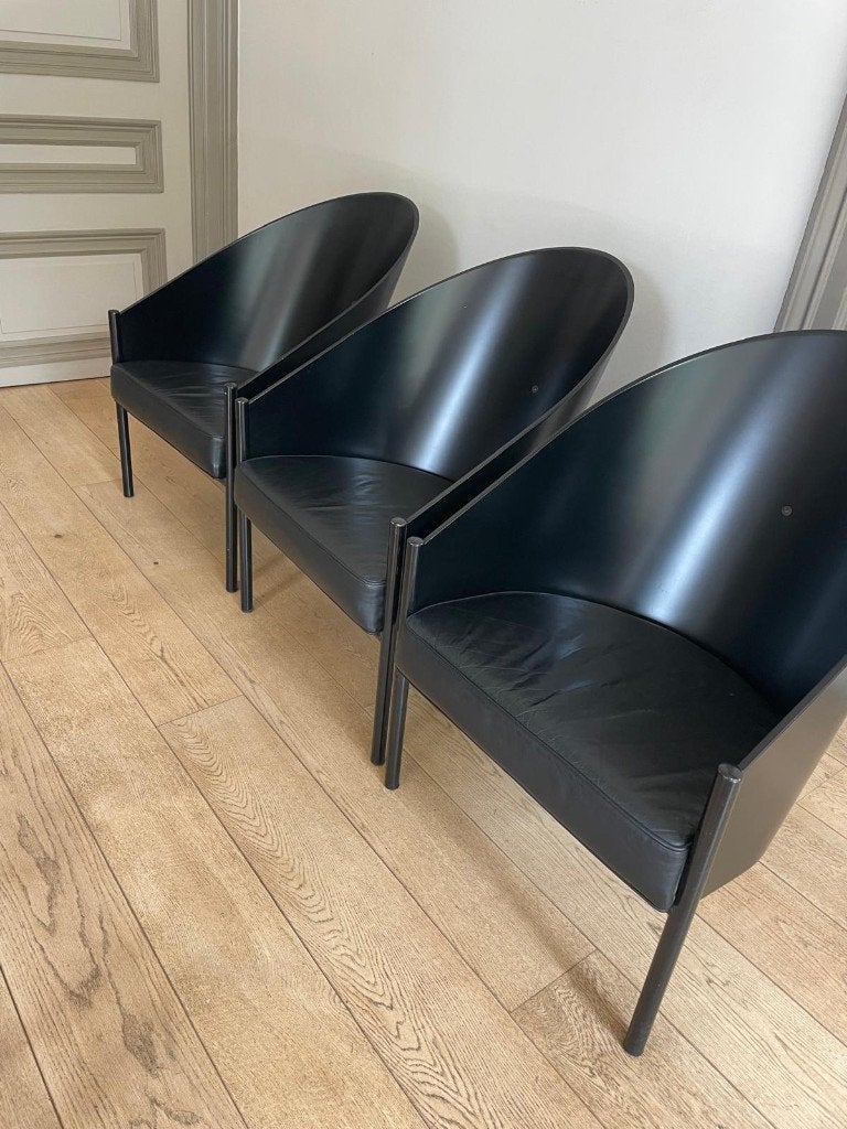 Set de 3 Fauteuils Philippe Starck pour Driade Aleph, Antiquités & Art, Art | Objets design, Enlèvement