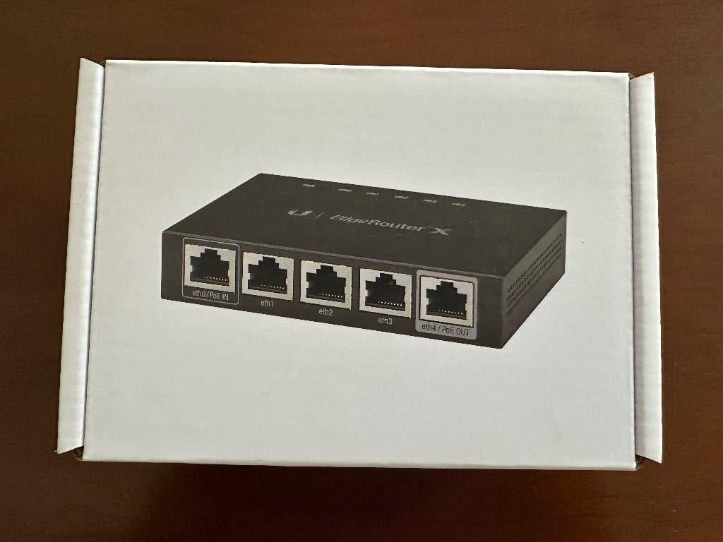 Ubiquiti EdgeRouter X (ER-X) – nieuw / ongeopend, Ophalen of Verzenden, Nieuw, Router, Ubiquiti