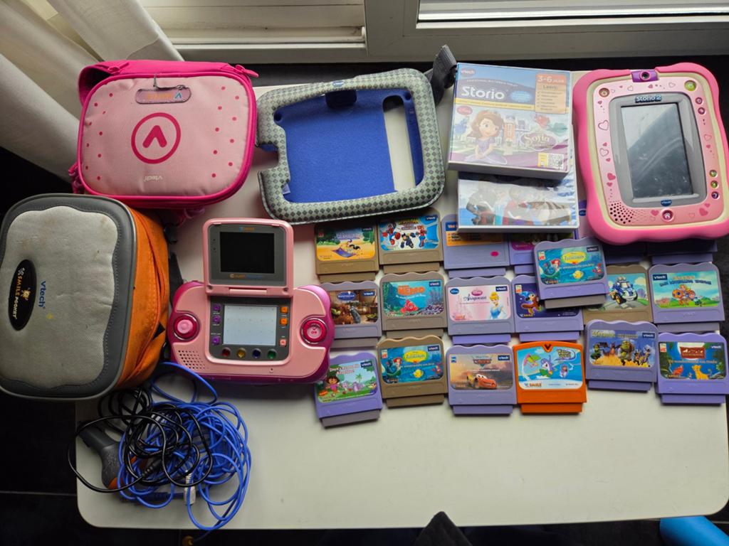 Vtech +games+Accessoires, Games en Spelcomputers, Ophalen of Verzenden