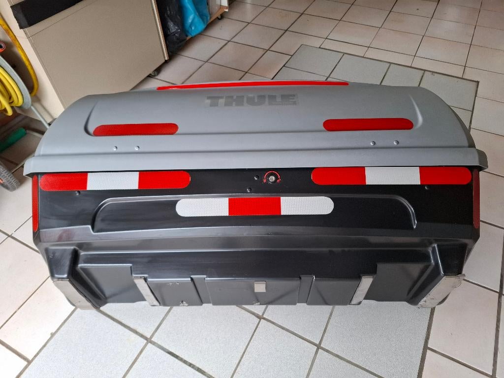 Trekhaakkoffer Thule met trekhaakrek., Autos : Pièces & Accessoires, Autres pièces automobiles, Enlèvement, Utilisé