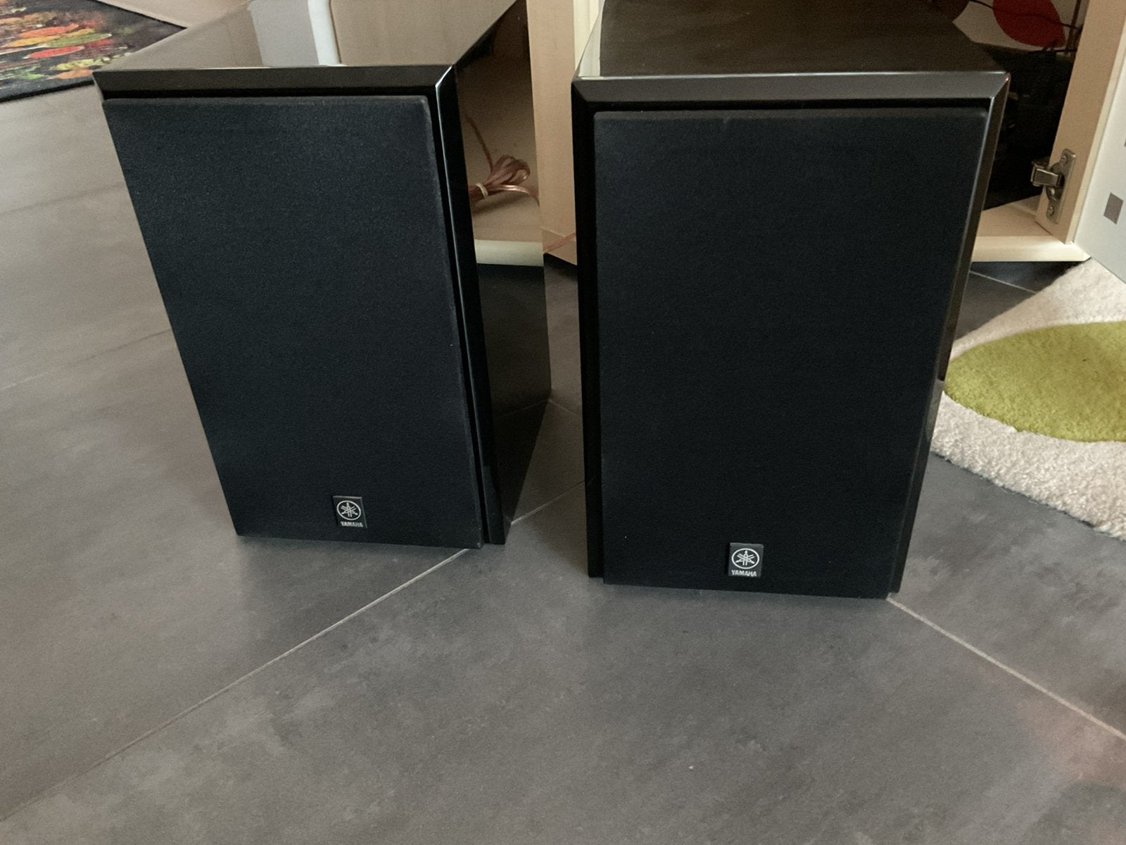 Yamaha luidsprekers, Audio, Tv en Foto, Luidsprekerboxen, Ophalen, Gebruikt, Yamaha, 60 tot 120 watt