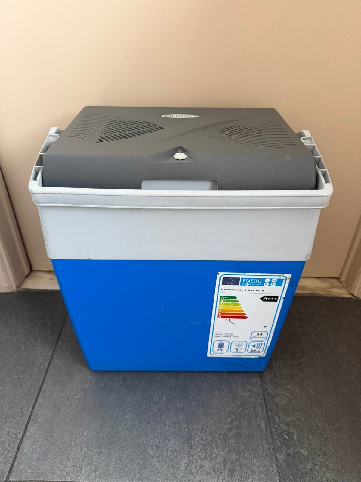 Koelbox 12v/230v 29L, Caravanes & Camping, Enlèvement, Comme neuf, Glacières