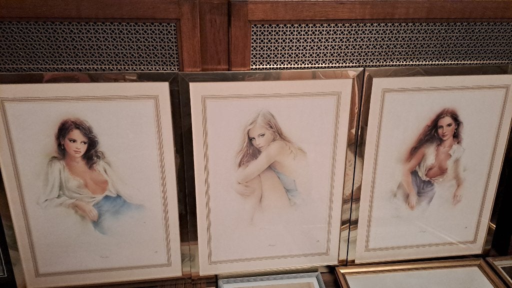 3 portretten dames, Enlèvement